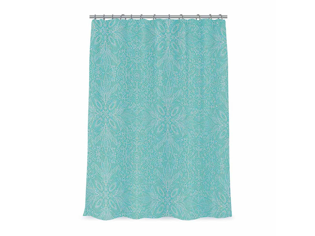 Шторка для ванной VETTA 180*180см ПЕВА "Узоры на стекле" - фото в Миди Лтд Изображение товара Шторка для ванной VETTA 180*180см ПЕВА "Узоры на стекле" в Миди Лтд