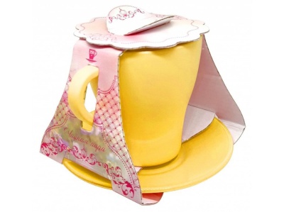 Чайный набор Апрель 2пр желтый Х - фото в Миди Лтд Изображение товара Чайный набор Апрель 2пр желтый Х в Миди Лтд