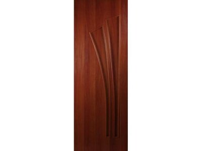 Изображение товара Полотно дверное ПГ Ветка ламинированное итальянский орех 600 в Миди Лтд