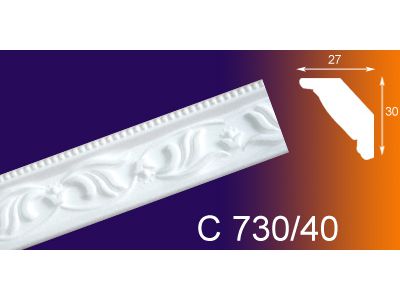 Инжекционный плинтус  30*27*1,5м  С730/40 (уп-100шт) - фото в Миди Лтд Изображение товара Инжекционный плинтус  30*27*1,5м  С730/40 (уп-100шт) в Миди Лтд