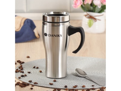 Изображение товара Термокружка нерж сталь 0,4л (SL-210) Daniks (48шт/уп) в Миди Лтд