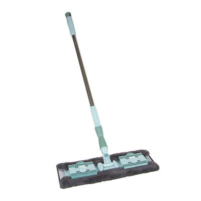 Швабра с насадкой из микрофибры, ручка телескоп. черенок сталь 66-110см механизм-бабочка VETTA  - фото в Миди Лтд Изображение товара Швабра с насадкой из микрофибры, ручка телескоп. черенок сталь 66-110см механизм-бабочка VETTA  в Миди Лтд