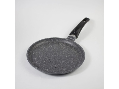 Сковорода блинная Granit Perfection natural АП 22см несъемная ручка АЛТЕЙ(12шт/уп) - фото в Миди Лтд Изображение товара Сковорода блинная Granit Perfection natural АП 22см несъемная ручка АЛТЕЙ(12шт/уп) в Миди Лтд