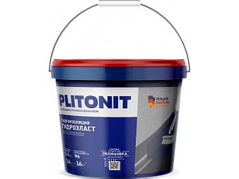 Мастика гидроизоляционная  PLITONIT ГидроЭласт 1,2кг (288 шт/пал) - фото в Миди Лтд Изображение товара Мастика гидроизоляционная  PLITONIT ГидроЭласт 1,2кг (288 шт/пал) в Миди Лтд