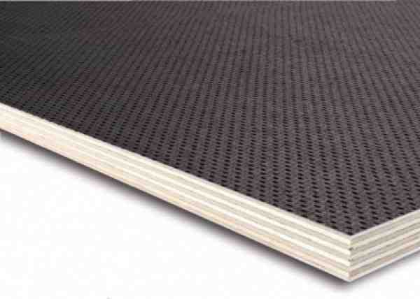 Фанера  24мм 2440*1220 береза F/W ламинированная 1/2сорт(сетка) (17шт/пал) - фото в Миди Лтд Изображение товара Фанера  24мм 2440*1220 береза F/W ламинированная 1/2сорт(сетка) (17шт/пал) в Миди Лтд