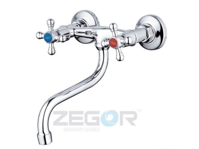 Изображение товара Смеситель для кухни настенный DMX12-A ZEGOR в Миди Лтд