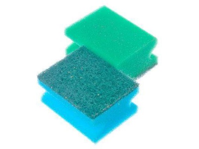 Набор губок для мытья посуды VETTA Профи 8,5*6,5*4,3см (2шт/уп)(110уп/кор) - фото в Миди Лтд Изображение товара Набор губок для мытья посуды VETTA Профи 8,5*6,5*4,3см (2шт/уп)(110уп/кор) в Миди Лтд