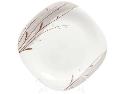 Тарелка обеденная стеклокерамика квадратная 26см Daniks Орфей (6шт/уп) Х - фото в Миди Лтд Изображение товара Тарелка обеденная стеклокерамика квадратная 26см Daniks Орфей (6шт/уп) Х в Миди Лтд