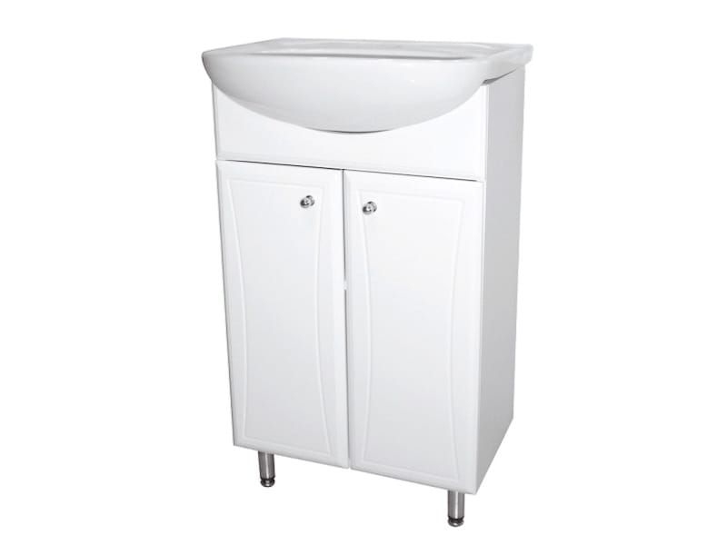 Тумба для ванной "Неаполь" 50 с умывальником Эрика/"Аттика 50" - фото в Миди Лтд Изображение товара Тумба для ванной "Неаполь" 50 с умывальником Эрика/"Аттика 50" в Миди Лтд