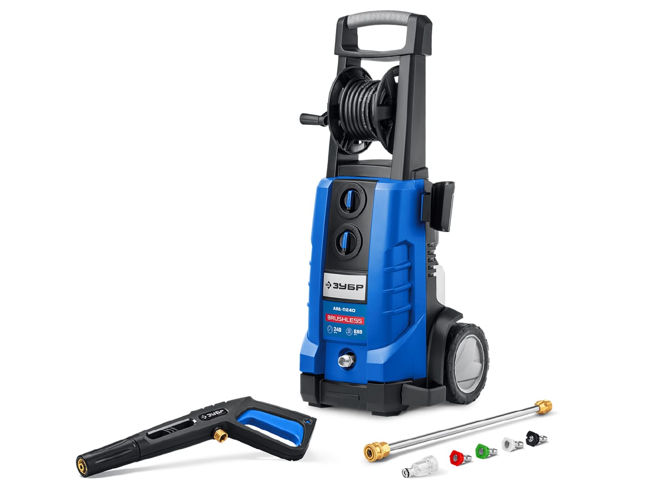 Автомойка ЗУБР 240Атм 3300Вт Профессионал - фото в Миди Лтд Изображение товара Автомойка ЗУБР 240Атм 3300Вт Профессионал в Миди Лтд