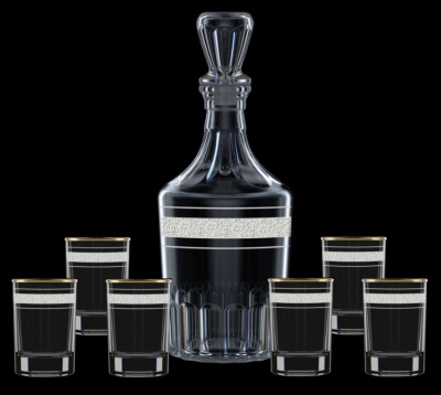 Набор для вина Аскет 7пр (графин +стопка 6шт) (4шт/уп) Х - фото в Миди Лтд Изображение товара Набор для вина Аскет 7пр (графин +стопка 6шт) (4шт/уп) Х в Миди Лтд