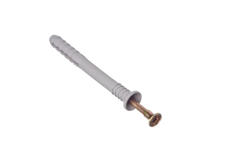 Изображение товара Дюбель-гвоздь потайной бортик  8/120 (10шт/уп)  Х в Миди Лтд