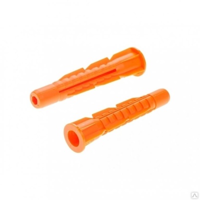 Изображение товара Дюбель универсальный 5х32U с бортиком (1000шт/уп) в Миди Лтд