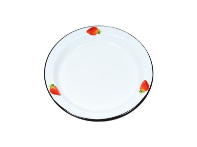 Блюдо эмаль белая 2л Аромат клубники С-0810/5 (5шт/уп) - фото в Миди Лтд Изображение товара Блюдо эмаль белая 2л Аромат клубники С-0810/5 (5шт/уп) в Миди Лтд