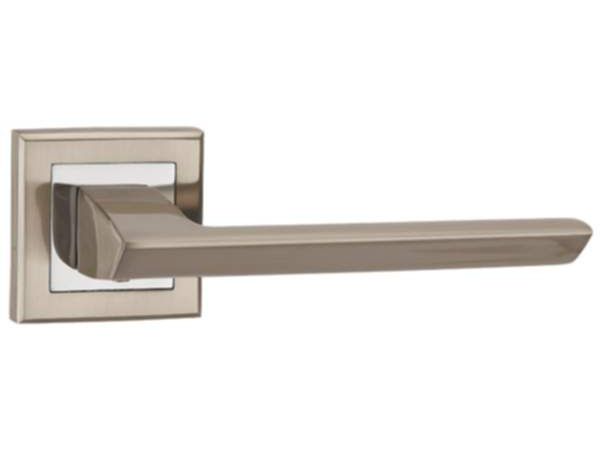 Изображение товара Ручки дверные BLADE QL  SN/CP-3 матовый никель/хром в Миди Лтд