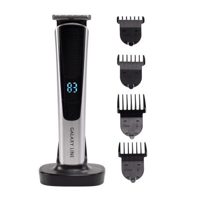 Изображение товара Набор для стрижки GALAXY LINE GL 4161 аккумуляторный 4 насадки лезвия из нержавеющей стали USB  в Миди Лтд