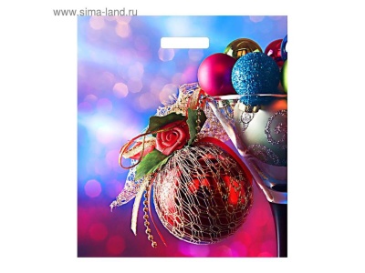 Пакет Новогодний 43*38см (50шт/уп) - фото в Миди Лтд Изображение товара Пакет Новогодний 43*38см (50шт/уп) в Миди Лтд