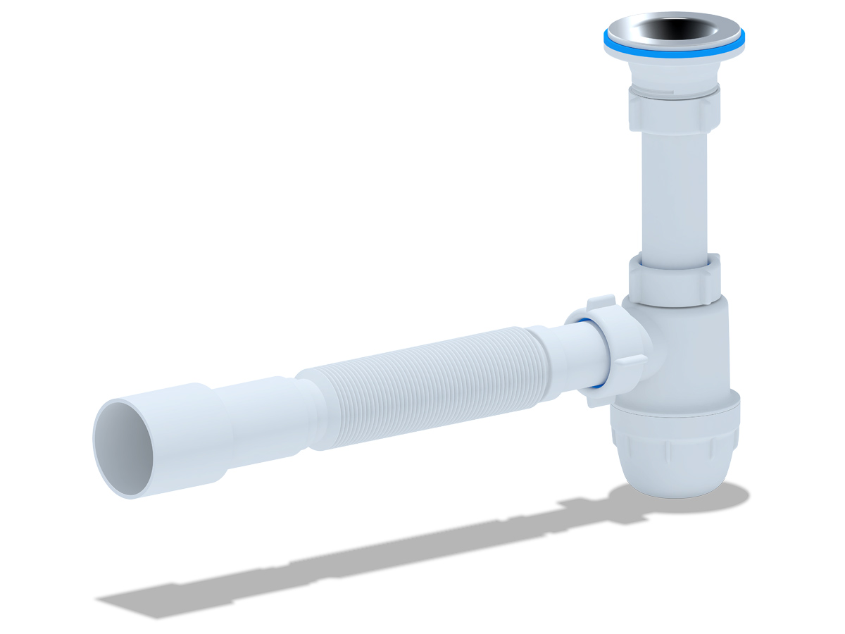 Сифон Ани 1 1/4"*32 "Юнг" с гибкой трубой 32*40/50 (15шт/уп) - фото в Миди Лтд Изображение товара Сифон Ани 1 1/4"*32 "Юнг" с гибкой трубой 32*40/50 (15шт/уп) в Миди Лтд