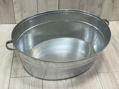 Ванна оцинкованная 45л (4шт/уп) - фото в Миди Лтд Изображение товара Ванна оцинкованная 45л (4шт/уп) в Миди Лтд