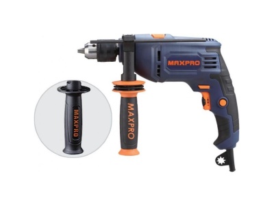 Дрель ударная MAX-PRO 710Вт 0-2800 (коробка) - фото в Миди Лтд Изображение товара Дрель ударная MAX-PRO 710Вт 0-2800 (коробка) в Миди Лтд