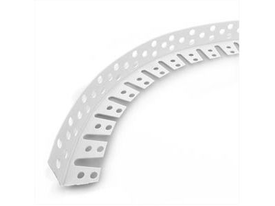 Угол штукатурный арочный 25*25*2500 ПВХ  (50шт/уп) - фото в Миди Лтд Изображение товара Угол штукатурный арочный 25*25*2500 ПВХ  (50шт/уп) в Миди Лтд