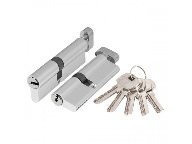 Цилиндр. механизм с вертушкой. AX202/70mm (30+10+30) CP хром 5ключей - фото в Миди Лтд Изображение товара Цилиндр. механизм с вертушкой. AX202/70mm (30+10+30) CP хром 5ключей в Миди Лтд