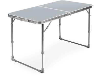 Изображение товара Стол складной туристический NIKA 1200x600х445 металлик в Миди Лтд