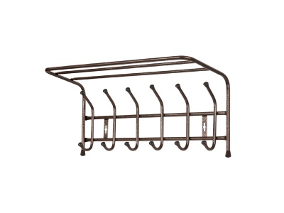 Изображение товара Вешалка настенная NIKA 605х265х245 медный антик в Миди Лтд