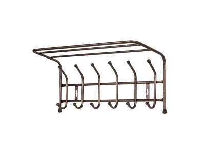 Изображение товара Вешалка настенная NIKA 605х265х245 медный антик в Миди Лтд