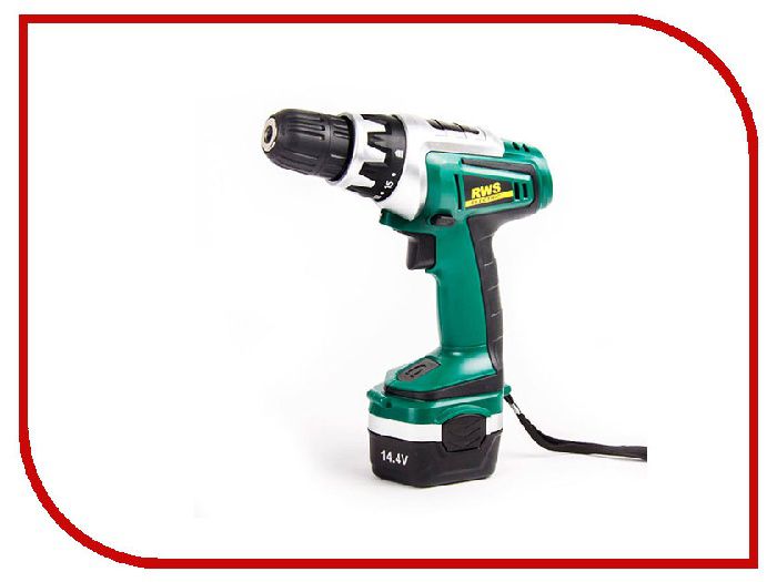 Дрель-шуруповерт RWS ДА-14,4 (14В) (2 аккум.) в кейсе - фото в Миди Лтд Изображение товара Дрель-шуруповерт RWS ДА-14,4 (14В) (2 аккум.) в кейсе в Миди Лтд