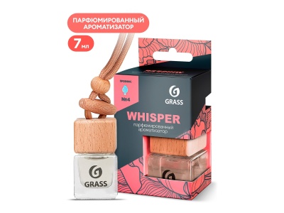 Ароматизатор жидкий подвесной Whisper (20шт/уп) - фото в Миди Лтд Изображение товара Ароматизатор жидкий подвесной Whisper (20шт/уп) в Миди Лтд