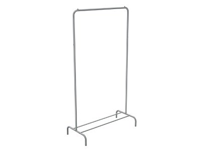 Изображение товара Вешалка гардеробная NIKA цвет серый в Миди Лтд