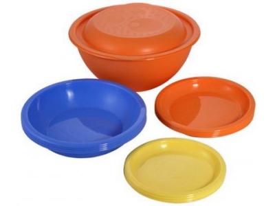 Изображение товара Набор посуды ДАЧНЫЙ (8шт/уп) в Миди Лтд