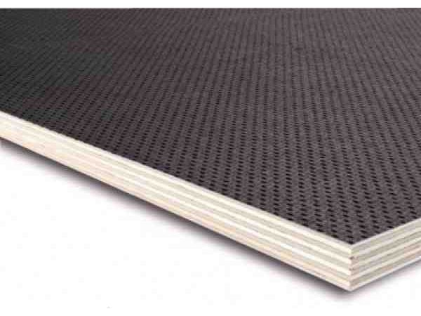 Фанера  12мм 2440*1220 береза F/W Е1 ламинированная 1/1сорт (сетка) (33шт/пал) - фото в Миди Лтд Изображение товара Фанера  12мм 2440*1220 береза F/W Е1 ламинированная 1/1сорт (сетка) (33шт/пал) в Миди Лтд