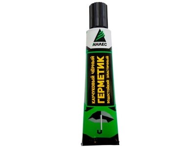 Герметик каучуковый АНЛЕС черный 40мл (50шт/уп) - фото в Миди Лтд Изображение товара Герметик каучуковый АНЛЕС черный 40мл (50шт/уп) в Миди Лтд