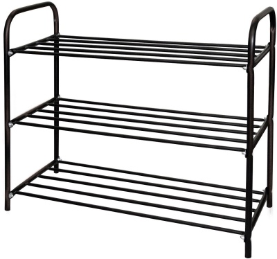 Изображение товара Подставка для обуви 3 полки 80см медный антик в Миди Лтд