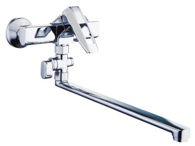 Изображение товара Смеситель для ванны длинный излив NOF6-A ZEGOR в Миди Лтд