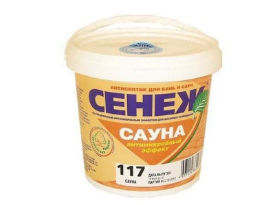Пропитка "Сенеж САУНА №117 " 2,5кг (4шт/уп, 168шт/пал) - фото в Миди Лтд Изображение товара Пропитка "Сенеж САУНА №117 " 2,5кг (4шт/уп, 168шт/пал) в Миди Лтд