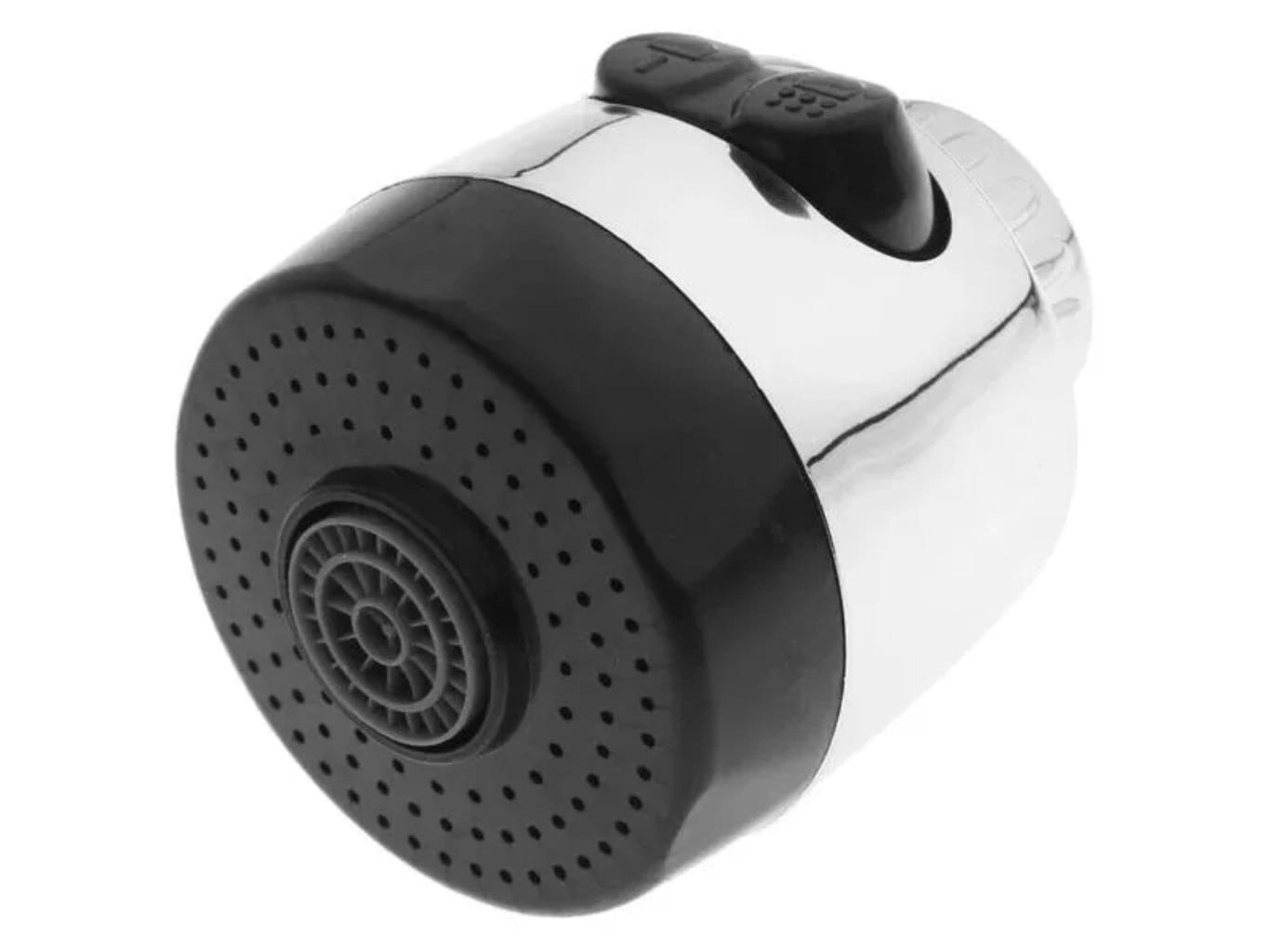 Изображение товара Аэратор для гибкого излива внут. резьба хром с черным пластиком в Миди Лтд