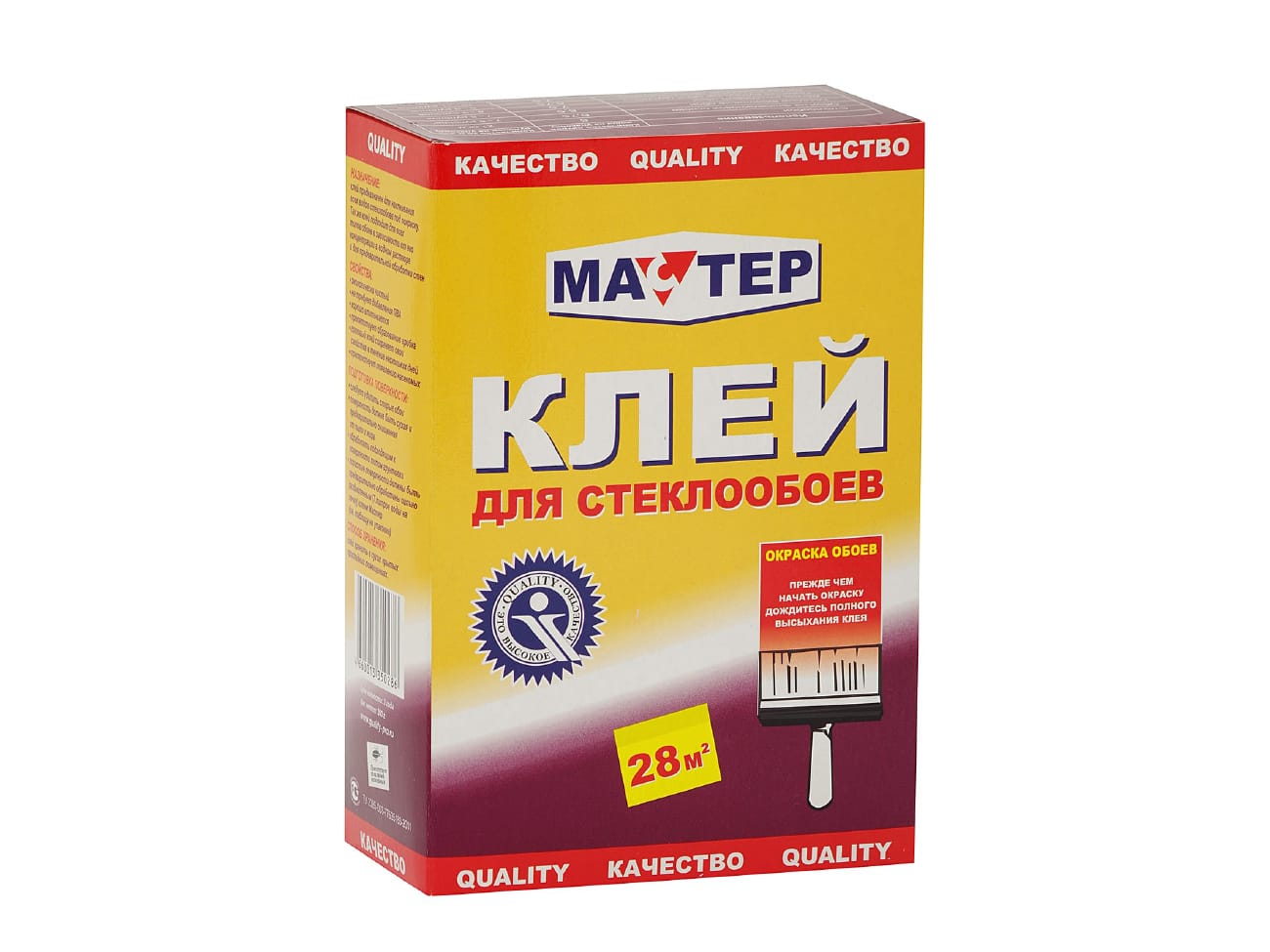 Изображение товара Клей для стеклообоев "Мастер" 300гр (30шт/уп) в Миди Лтд