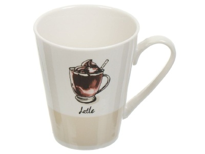 Изображение товара Кружка керамика 330мл (Y4-5349) Daniks Моккачино (12шт/уп) в Миди Лтд