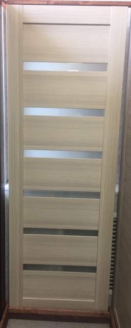 Полотно дверное ПО стекло белое сатинато экошпон Лига3 беленый дуб (капуч) 700 - фото в Миди Лтд Изображение товара Полотно дверное ПО стекло белое сатинато экошпон Лига3 беленый дуб (капуч) 700 в Миди Лтд