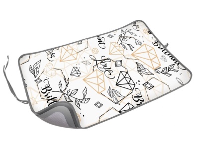 Изображение товара Коврик для глажки белья NIKA 110х75 бриллианты в Миди Лтд