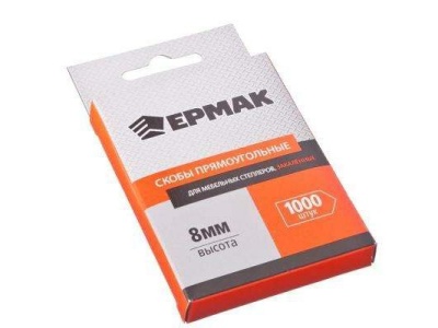 Изображение товара Скоба закаленная 10мм (11,3*0,7мм) д/мебел.степлера (уп-1000шт) в Миди Лтд