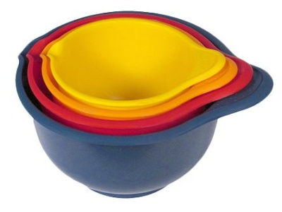 Миска для миксера МАДЕНА набор 4шт 1,4л,1,9л,2,6л,3,6л  (8шт/уп) - фото в Миди Лтд Изображение товара Миска для миксера МАДЕНА набор 4шт 1,4л,1,9л,2,6л,3,6л  (8шт/уп) в Миди Лтд