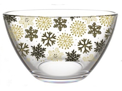 Салатник малый Снежинки 250мл (36шт/уп) - фото в Миди Лтд Изображение товара Салатник малый Снежинки 250мл (36шт/уп) в Миди Лтд