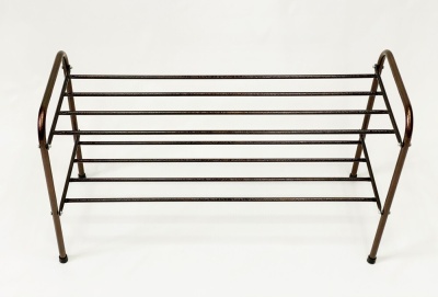 Изображение товара Подставка для обуви 2 полки 80см медный антик в Миди Лтд