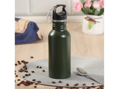 Изображение товара Термобутылка для напитков нерж сталь 0,55л (SL-55FD) Daniks Армейская (24шт/уп) X в Миди Лтд