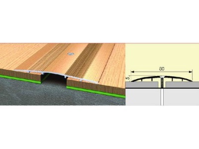 Широкий стык 80мм 0,9 дуб светлый - фото в Миди Лтд Изображение товара Широкий стык 80мм 0,9 дуб светлый в Миди Лтд