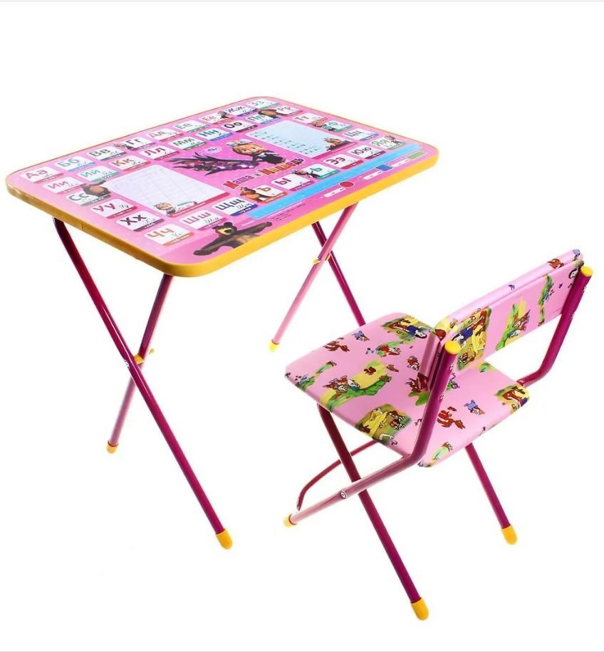 Детский комплект NIKA Маша и Медведь с азбукой 3 - фото в Миди Лтд Изображение товара Детский комплект NIKA Маша и Медведь с азбукой 3 в Миди Лтд